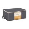 Caja de Almacenamiento Transfronteriza Armario Almacenamiento Bolsa de Almacenamiento para Edredones No Tejidos Organizador de Ropa Caja de Almacenamiento Gran Capacidad Extra Grande