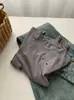 Camiseta Redonda de Manga Corta con Bordado de Caballo de Lana Tencel para Mujer, Tacto de Alta Gama, Suave y con Caída, Hombro Normal, Top Adelgazante para Verano