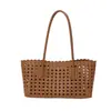 Bolso de Mano Tejido Hueco para Mujer 2026 Nueva Moda Bolso Madre e Hijo Bolso de Hombro para Viajes Diarios y Salidas Bolso de Axila