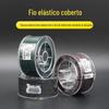 Fio Elástico Revestido com Fio Rolo Pequeno Fio Elástico Fio Elástico DIY Miçangas Elástico Fio para Pulseira Fio de Cristal