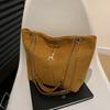 Retro de gran capacidad este año moda cadena sentido de alta gama estilo extranjero combinable 2024 otoño e invierno nueva tendencia bolso tote