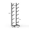 Suporte de Exibição Gatling, Suporte de Espada, Porta-Espada, Rack de Armazenamento de Chão, Rack de Exibição Horizontal com Múltiplos Furos