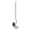 Cepillo para Inodoro Multifuncional de Plástico con Codo en Forma de S Cepillo de Limpieza sin Ángulos Muertos Cepillo de Limpieza para Inodoro Montado en la Pared del Hogar Venta al por Mayor