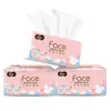 Papel Toalha Jierou Embotido, Três Pacotes/Caixa, Papel Toalha Resistente à Água, Quatro Folhas, 80 Folhas, Papel Toalha Jierou, Caixa Fechada, Atacado Direto da Fábrica