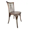 Silla de Comedor Sólida de Madera Estilo Americano, Silla de Madera de Haya, Cafetería de Bodas, Tienda de Té con Leche, Tienda de Postres, Silla con Respaldo
