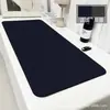 Tapete de Mesa de Escritório Grande Couro Borracha Mouse Pad para E-sports Tapete de Mesa para Casa Luxo Leve Sensação Avançada Tapete para Escrita de Estudante