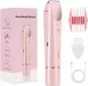 Depiladora Eléctrica Popular de Doble Cabezal Transfronteriza de Amazon, Rasuradora para Partes Privadas de Mujer, Dispositivo Portátil para Depilación del Vello Púbico