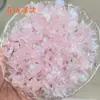 Glitter gelatinoso luminoso com furo médio cauda de fênix borboleta perolada faça você mesmo acessórios para pendurar acessórios para cabelo atacado