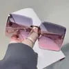 2025 Nuevo Estilo Gafas de Sol para Mujer con Marco Grande y Fragancia Pequeña Tendencia de Moda Gafas de Sol Anti-UV Visera Solar Casual para Exteriores