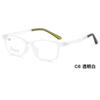Split Silicone Soft Nose Pare TR Children's Glasses Frame Flexible Glass Legs Aceitável para Personalização de Espelhamento