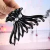 Pinza para el pelo de tamaño mediano para la parte trasera de la cabeza, accesorio para el pelo para mujeres adultas, recogido estilo coreano, pinza de garra grande para el pelo para bañarse