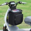 Bolsa colgante para casco de coche eléctrico, bolsa colgante de almacenamiento de bolsillo frontal impermeable para coche con batería grande, bolsa para bloquear la lluvia, artefacto