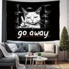 Hogar creativo decorativo colgante tela de fondo tela dormitorio tapiz dormitorio iluminación tapiz rompecabezas hogar tela colgante al por mayor