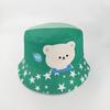Comercio Exterior Lindos Sombreros de Sol de Dibujos Animados para Bebés, Nuevos Sombreros de Sol de Cubo de Verano, Sombreros de Sol para Niños de Moda y Versátiles al por Mayor