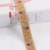 Fita Jacquard Flor de Amora Retrô 2cm Têxtil Lar Decoração de Janela Decoração de Roupas Acessórios de Renda Artesanato DIY G3611