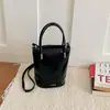 Diseño estilo coreano, elegante y de alta calidad, bolso de mano vertical de gran capacidad, bolso tipo cubo para hombro o cruzado para mujer