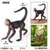 Modelo de Animal Selvagem Simulação Sólida Cognitiva Infantil Transfronteiriça Macaco Orangotango Macaco Modelo de Animal Selvagem Brinquedo Ornamentos