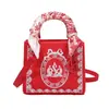 Bolsa Diana Bordada Moda Retro Luxo Leve Transfronteiriça Feminina 2026 Transversal Bolsa de Mão de Alto Padrão Bolsa Transversal de Ombro