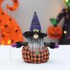 Suministro Exclusivo Transfronterizo de Nuevos Productos de Halloween: Sombrero de Tela Puntiagudo Muñeco de Cabeza con Barba Larga, Calabaza Rellena de Algodón Pp Adornos Decorativos