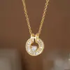 Collar de Diamante Único de Seis Garras Starlight para Mujer, Moderno y Sencillo, Diseño de Nicho con un Toque de Lujo, Colgante de Cadena para Clavícula