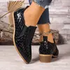 Zapatos de Mujer de Gama Alta Estilo Retro Puntiagudos de Boca Profunda Nuevo Estilo Primavera y Otoño 2025 Cómodos Casuales Versátiles para Mujer