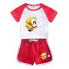 Sun Wukong roupas roupas infantis terno de verão 2023 novos meninos camiseta manga curta shorts fino terno de duas peças