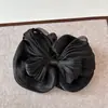 Presilha de Rabo de Cavalo Grande com Laço Estilo Fada Coreana, Acessório de Cabelo Moderno e Versátil para a Parte de Trás da Cabeça, Acessório de Cabelo de Alta Qualidade