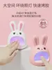 Mini lámpara de fototerapia para uñas Q adorable conejo lámpara de horneado pegamento para esmalte de uñas para uso doméstico que no oscurece las manos pequeña máquina de fototerapia led de secado rápido