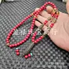 Colar de Ágata Dzi Jade Preto e Branco Ágata Vermelha Nove Olhos Três Olhos Seis Olhos Dente de Tigre Dzi Corrente de Suéter Corrente de Contas de Jade