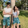 Linda Falda Dividida Fragante Estilo Coreano Traje de Baño para Mujer Traje de Baño de Pareja Pantalones de Playa para Hombre Venta al por Mayor