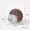 Nuevo Mini Luminoso Animales Pequeños Océano Tierra Modelos en Miniatura DIY Paisaje Micro Escenario Resina Bolsa Ciega