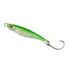 Fábrica atacado Luya isca agulha de pinho pequena placa de ferro chumbo peixe com gancho único de pesca Boca de Cavalo Branco engatilhado isca falsa lantejoulas