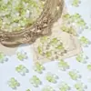 Al por mayor 10 mm Pétalos de Trébol de Vidrio DIY Pulseras con Cuentas Hechas a Mano Collares Estilo Antiguo Materiales para Hacer Pasadores de Pelo