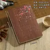 Caderno Impresso Natural Estilo Chinês, Bloco de Notas de Bambu Estilo Antigo, Livro de Registro de Reuniões de Escritório Espesso