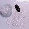 Nova Arte de Unhas Super Fada Lantejoulas Borboleta Polarizadas Ultra-finas Cor Mágica Transparente Polarizada Lantejoulas Lua Amor Decoração de Unhas