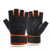 Guantes Deportivos de Fitness Transpirables Protección Medio Dedo Mancuerna Levantamiento de Pesas Ejercicio Ciclismo al Aire Libre Montañismo Mejorados Antideslizantes Resistentes al Desgaste