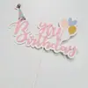 Celebridad de Internet Kt Cat My Melody Figuras Decorativas para Pastel para Cumpleaños de Niñas Dibujos Animados Kuromi Kitty Decoraciones para Hornear