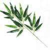 Simulação direta da fábrica de simulação de folha de bambu folha de bambu falsa folha de bambu de plástico folha de bambu de simulação de folha verde de bambu
