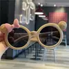 Nuevas gafas de sol para niños con lazo pequeño en la oreja, moda para bebé, lindas, modernas, gafas para fotografía, gafas de sol con protección solar para niñas