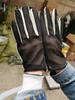 Todos los guantes en nuestra tienda, guantes de gamuza, guantes para la tarea, juego de texto blanco, jugar con pulseras aceitadas, Bodhi King Kong