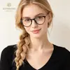 51087 Marco de Gafas Retro Ojo de Gato Tr90 de Celebridad de Internet, Cara Lisa, Cara Redonda, Elegante, Hace que la Cara Parezca Más Pequeña, Marco de Gafas Estilo Nerd
