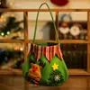 Bolsa de regalo de Navidad Bolsa de regalo de Navidad Bolso de mano con empaque de manzana Tarro de dulces creativo Bolsa de manzana
