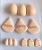 Popular Transfronterizo Set de 12 Piezas Triangular Flocado Esponja de Polvo Suelto Pulgar Cojín de Aire Huevo de Maquillaje Mini Súper Suave y No Absorbe el Polvo