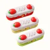 Linda mini selladora de pasteles, clip sellador de alimentos pequeño de alto valor para el hogar, sellador a prueba de humedad para snacks dos en uno