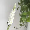 Flor de Delfinio Artificial para Arreglos Florales de Salón de Bodas y Hotel, Flor de Delfinio Artificial Personalizada