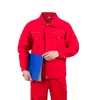 Conjunto de Ropa de Soldadura de Algodón Puro Personalizado para Primavera y Otoño para Hombres, Ropa de Trabajo Resistente al Desgaste para Reparación de Automóviles, Ropa de Protección Laboral para Taller y Fábrica
