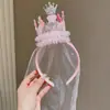 Accesorios para el Cabello Dulces y Lindos para Niños Fiesta de Cumpleaños Pastel Cereza Diadema Sombrero Salida Fiesta Foto Pasador Al por Mayor
