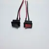 Venta al por mayor del fabricante Botón de modificación para coche, motocicleta, vehículo eléctrico Interruptor de bocina cuadrado con cable Interruptor pequeño Kcd1