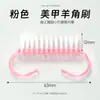 Directamente del fabricante: Pinceles de cuerno pequeños para nail art, incluyendo pinceles de cuerno para limpiar y remover polvo