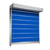 Porta de enrolar resistente ao fogo de tecido inorgânico especial, trilho duplo, cortina dupla, resistente ao fogo, tecido especial resistente ao fogo, resistente ao fogo, porta corta-fogo retardante ao fogo
